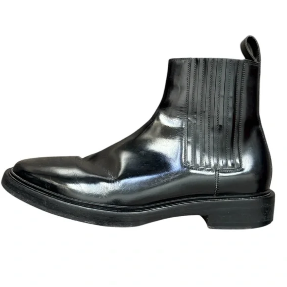 Balenciaga Men's Chelsea Black Boots Size 43